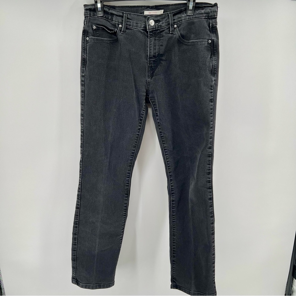 Levi’s Black 505 Straight-Leg Jeans women’s size 29